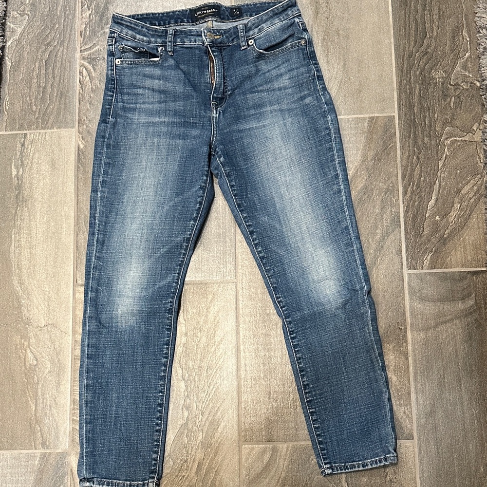 Lucky Brand Blue Straight Leg Jeans